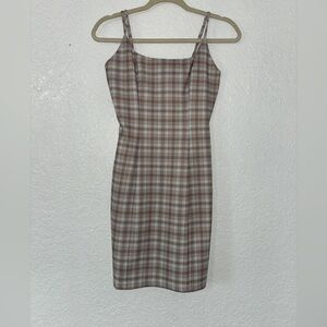Plaid dress